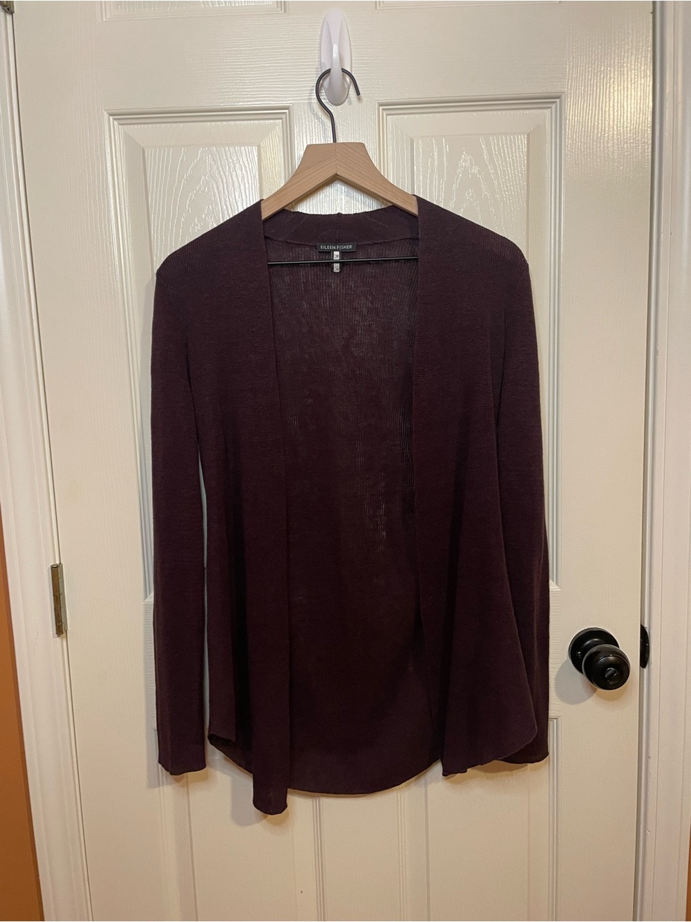 Eileen Fisher Gossamer Organic Cotton Cardigan Size XS